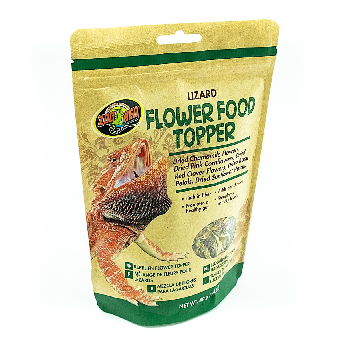 Zoo Med Lizard Flower Food Topper