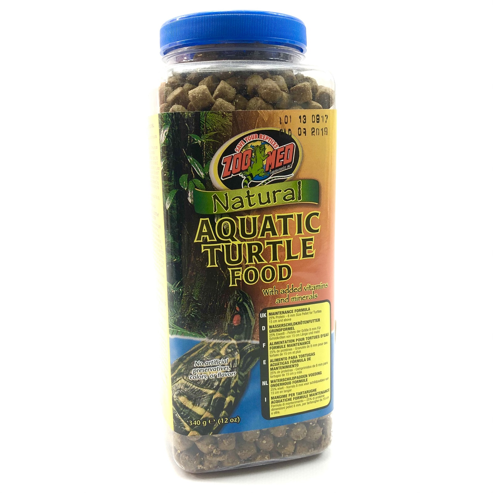 Zoo Med Aquatic Turtle Food 340 gr / Adulte