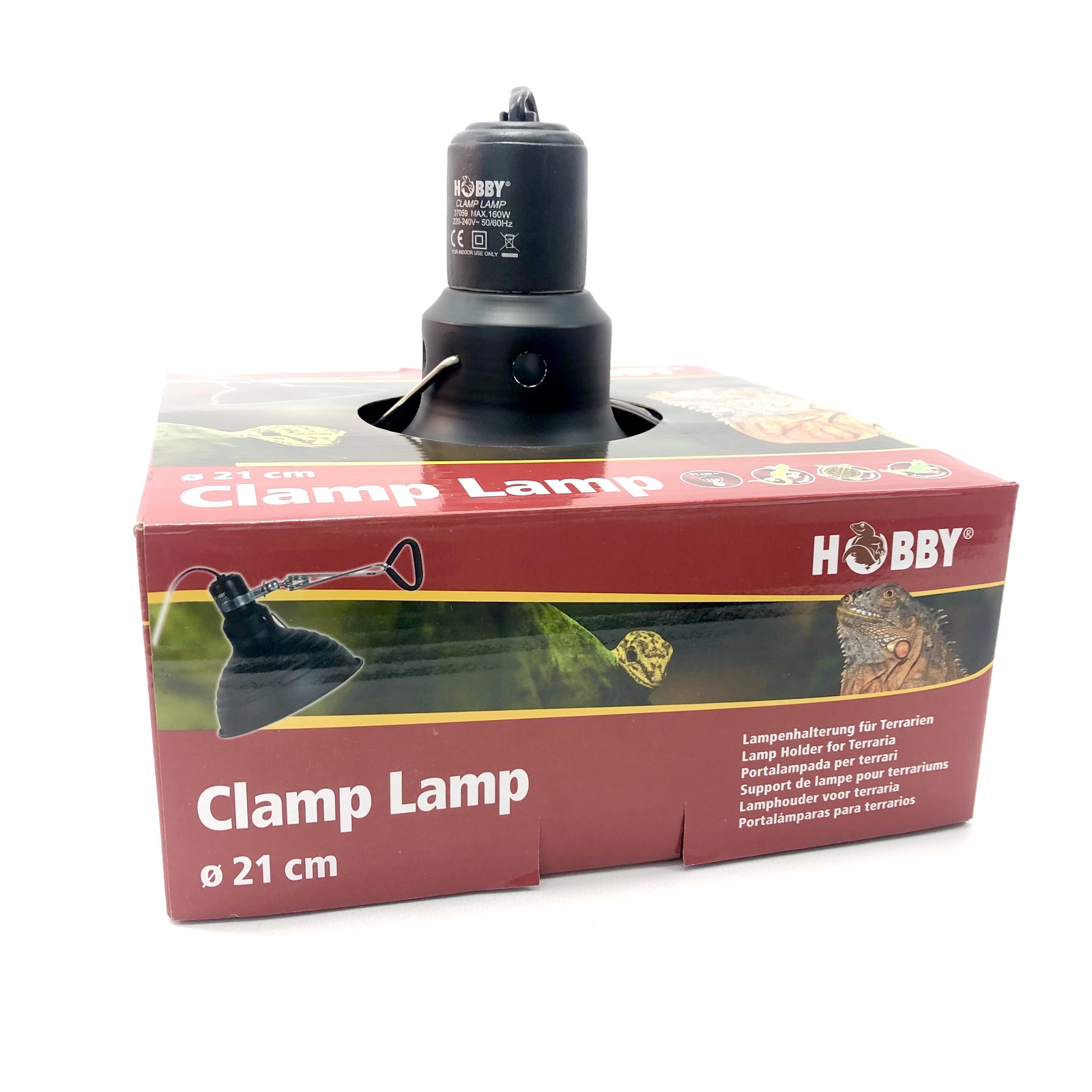 Clamp Lamp 21 cm