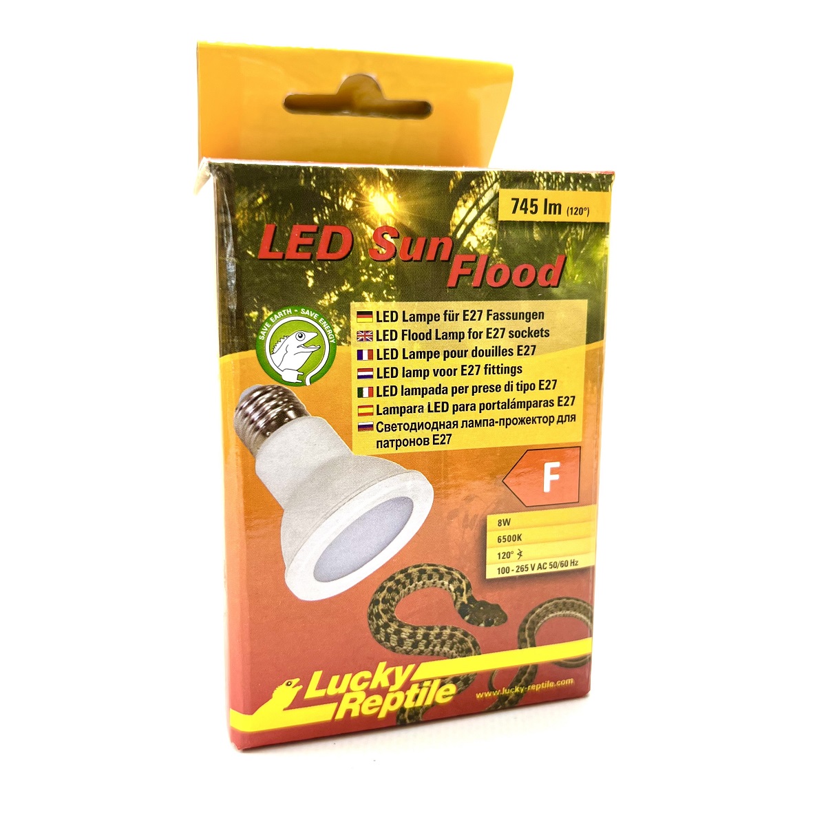 Lucky Reptile LED Sun Flood 8 Watt