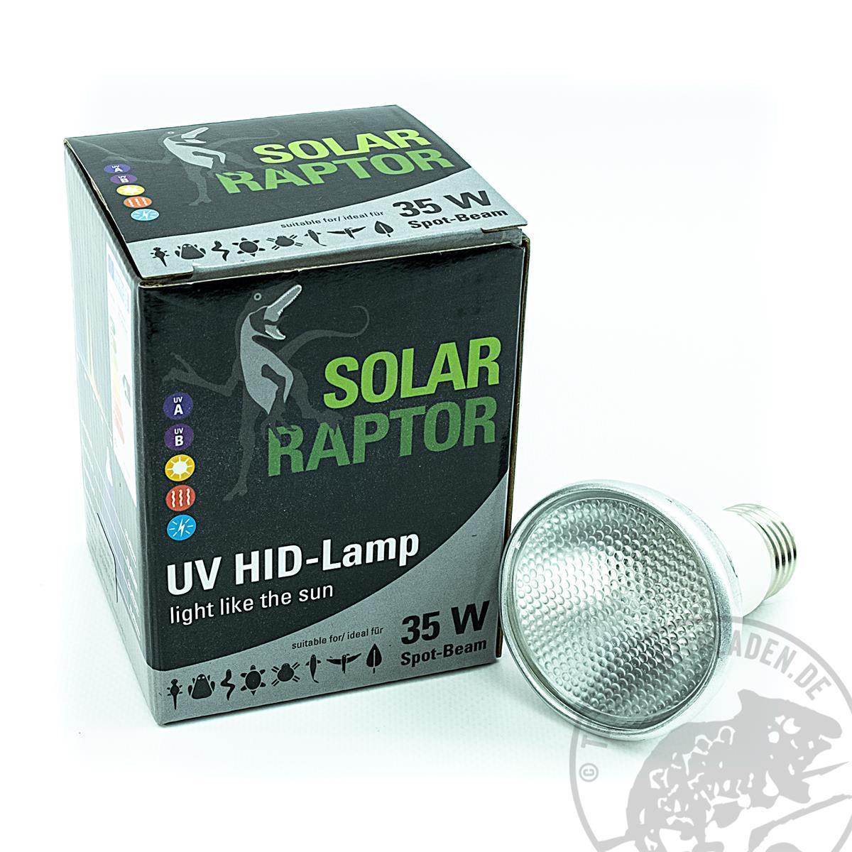 Solar Raptor UV HID-Lamp 35 W Spot Beam