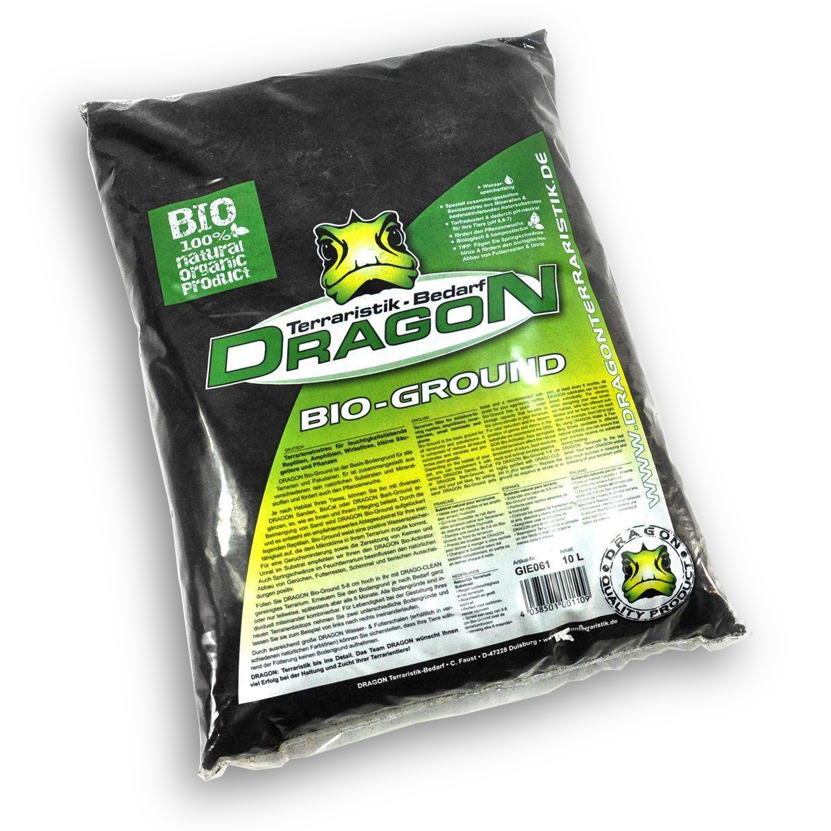 Dragon Bio - Ground 10 L Terrarienerde