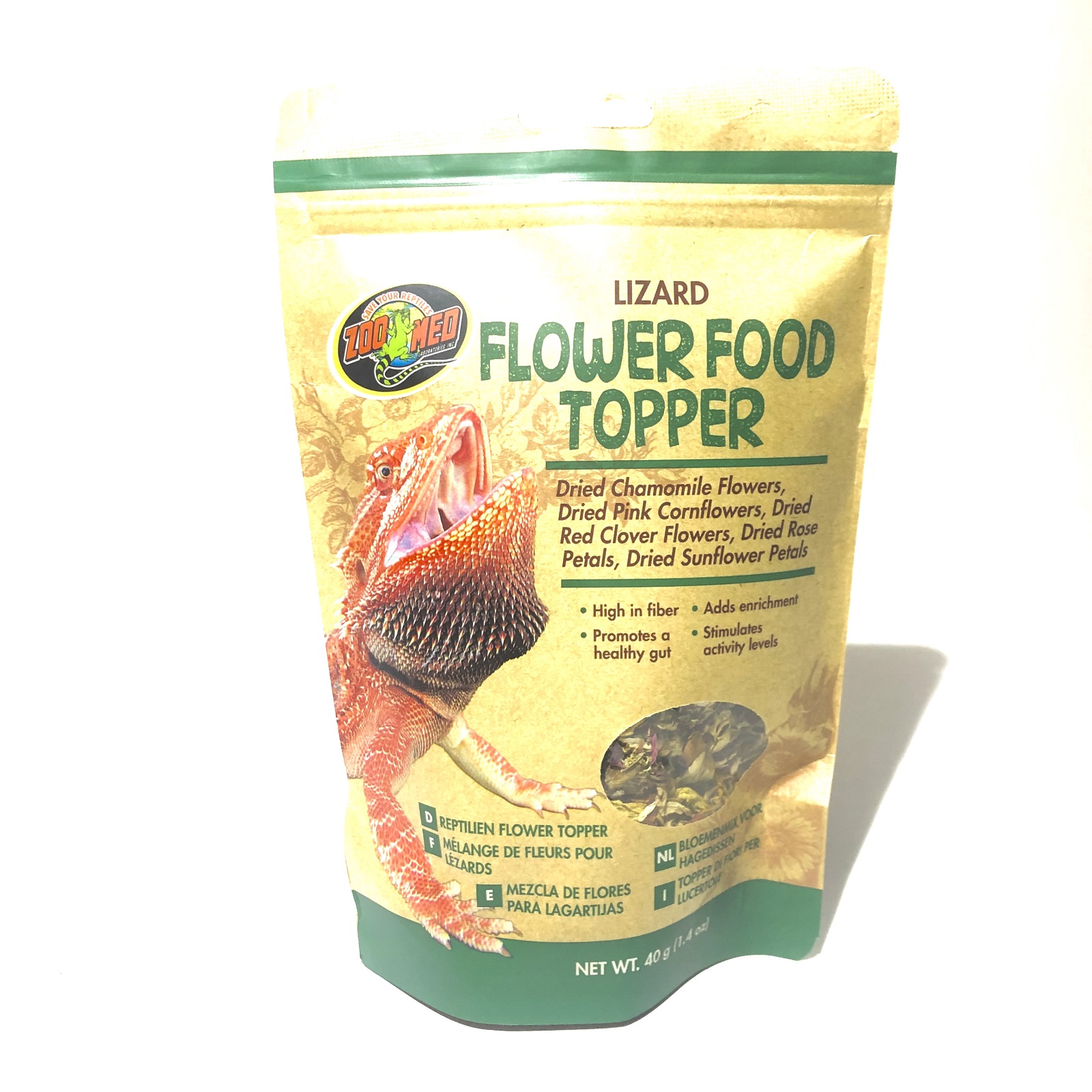 Zoo Med Lizard Flower Food Topper 6 g