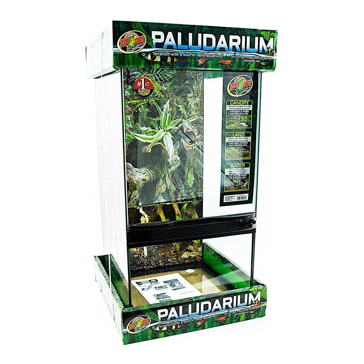 Paludarium Komplettset Zoo Med - Filter, Heizung, Platform