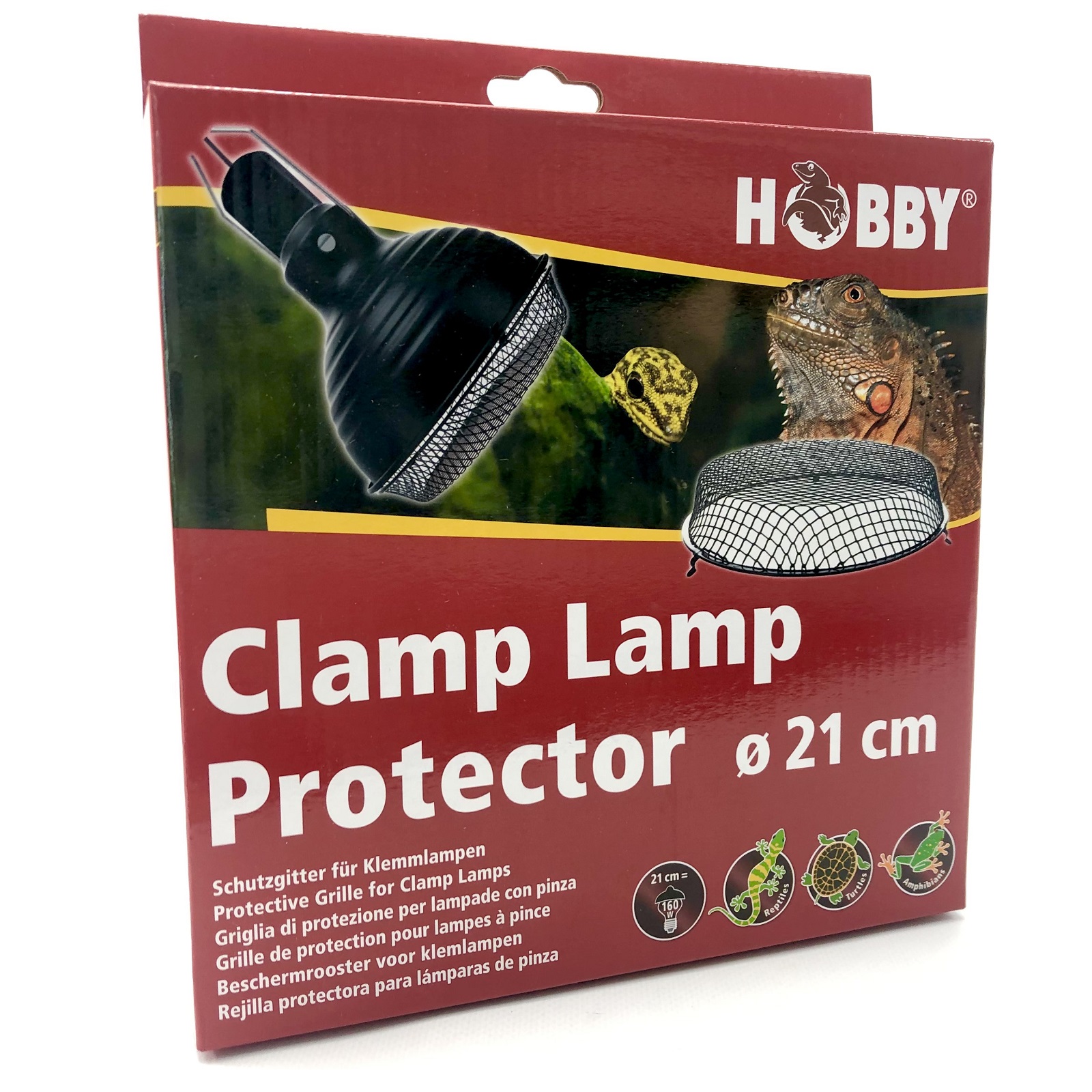 Clamp lamp Protector Lampenschutzgitter 21 cm