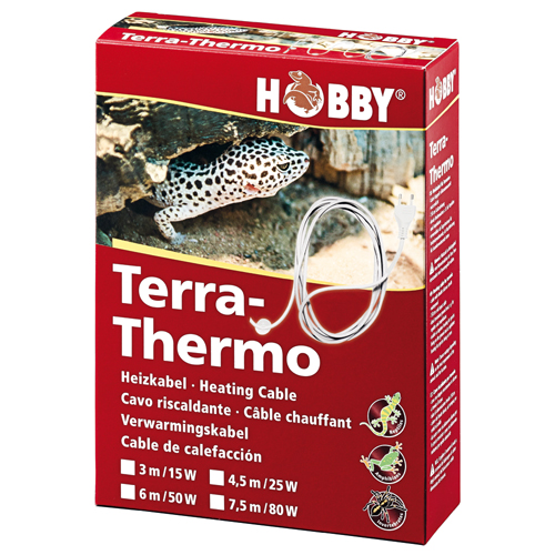 Hobby Terra Thermo Silikon Heizkabel für Terrarien 15W