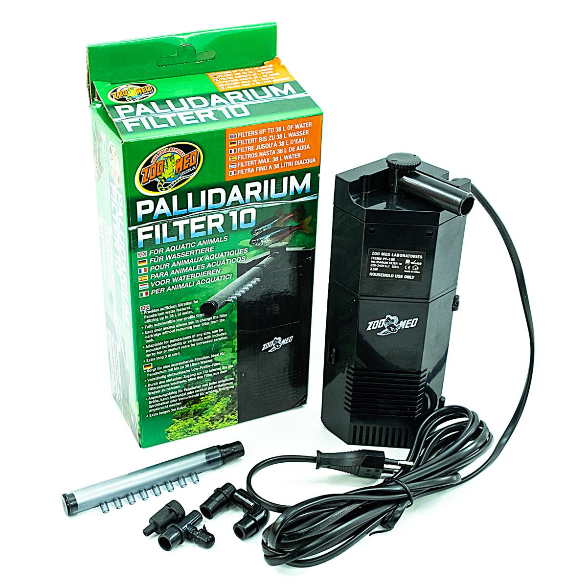 Paludarium Komplettset Zoo Med - Filter, Heizung, Platform