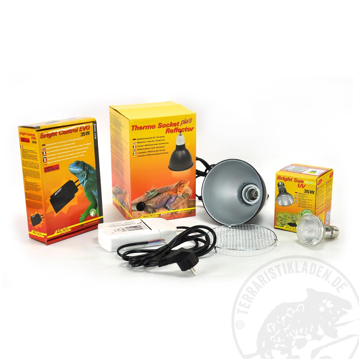 Bright Sun Desert Evo Socket + Reflektor Set 35 Watt