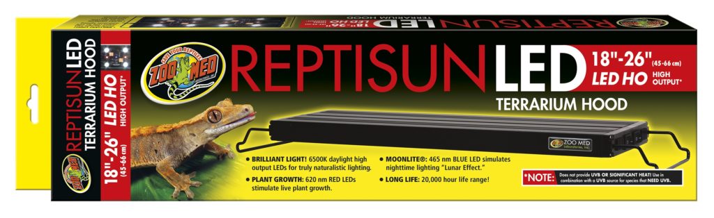 Zoo Med Reptisun LED Terrarium Hood - HO High Output