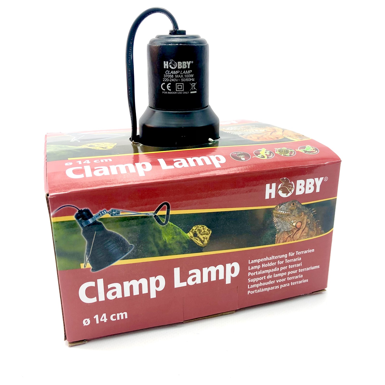 Clamp Lamp 14 cm