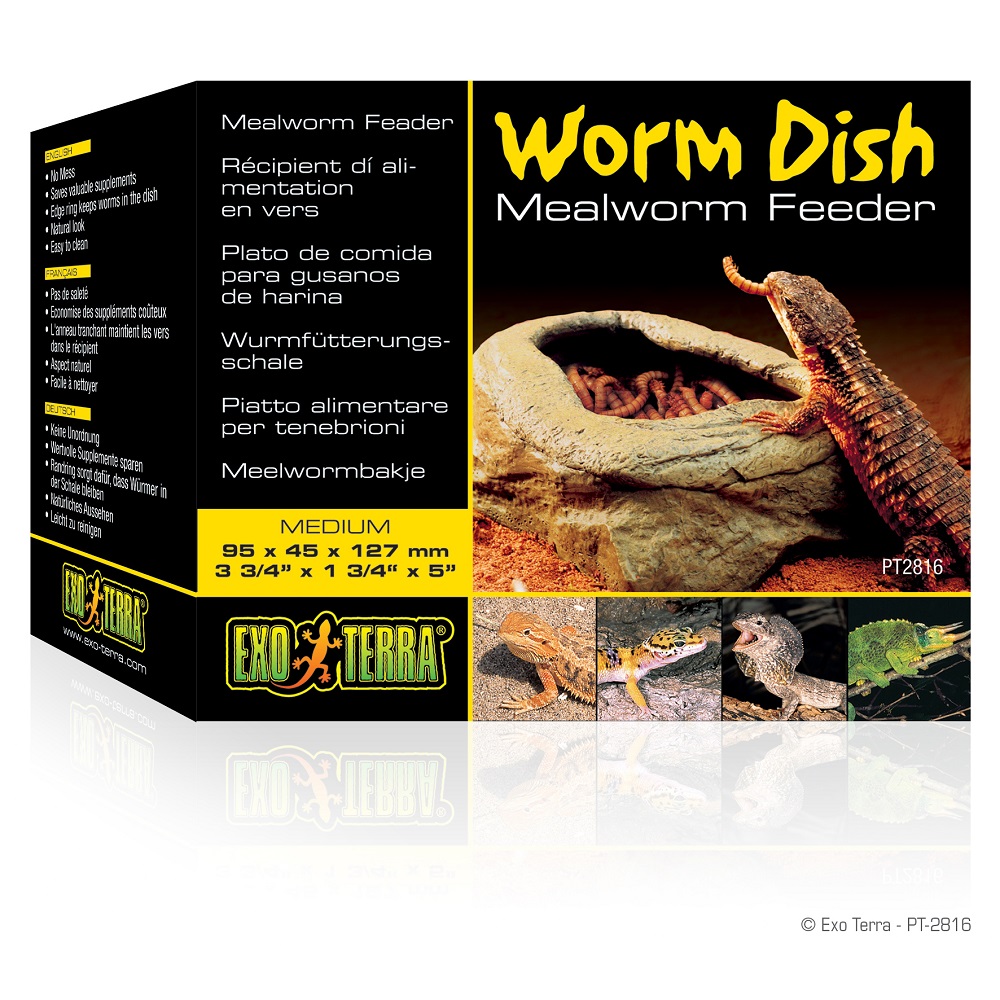 Exo Terra Worm Dish Wurmfutterschale