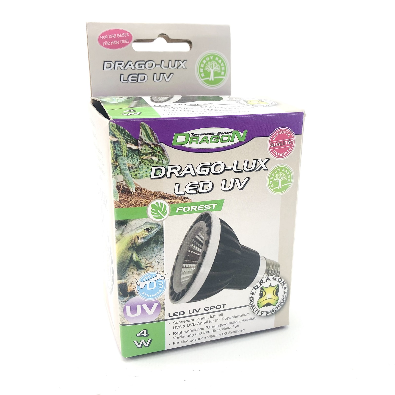 DRAGO-LUX LED UV Forest Spot 4 Watt